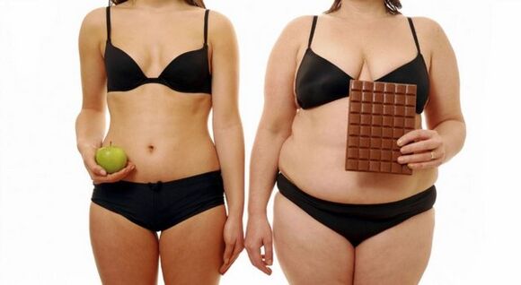 Губитак вишка килограма се јавља ограничавањем уноса калорија